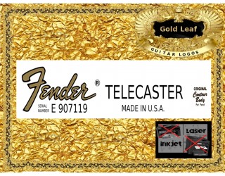 Fender Telecaster Made in USA Guitar Decal 87g